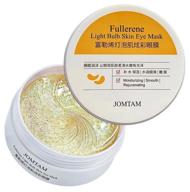 💡 jomtam hydrogel eye skin patches with fullerene light bulb, 60 pcs. logo