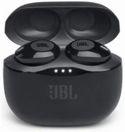 jbl tune 120 tws беспроводные наушники, черные логотип