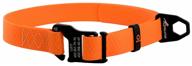 для ежедневного использования ошейник collar evolutor 4243, обхват шеи 25-70 см, оранжевый логотип