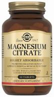 solgar magnesium citrate tab, 200 mg, 60 tabs logo