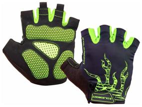 img 4 attached to Cycling gloves STELS ZL2313 p. S (green) 380178