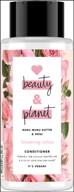 love beauty and planet conditioner muru muru butter & rose blossoming color, 400 ml logo