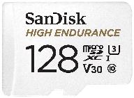 sandisk microsdxc 128gb class 10 uhs-i r/w 100/40mb/s memory card sd adapter logo