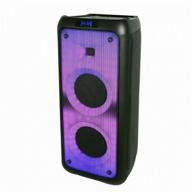 🔊 80w acoustic speaker ginzzu gm-215 with backlight, bt5.0 and powerful 5400mah battery logo