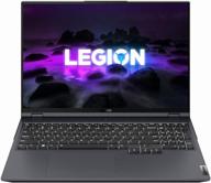 16" laptop lenovo legion 5 pro gen 6 16ach6h 2560x1600, amd ryzen 7 5800h 3.2ghz, ram 16gb, ddr4, ssd 1tb, nvidia geforce rtx 3070, no os, 82jq010drk, storm gray logo