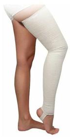 img 3 attached to Monostocking BOB Pharm above the knee, class 3, size: 3, white