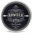 rowser clay pomade strong hold clay pomade 100 ml. logo