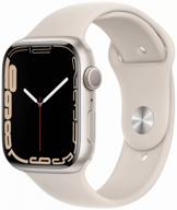 smart watch apple watch series 7 41 mm aluminum case, shining star логотип