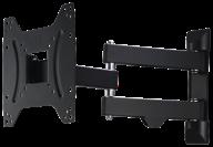 🖼️ hama h-118101 black wall bracket: space-saving solution for enhanced viewing experience logo