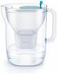 💧 brita style xl mx 3.6l white and blue pitcher filter: superior filtration for clean, crisp water logo