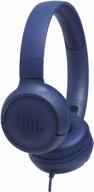 enhance your audio experience with earphones jbl tune 500 in vibrant blue shade логотип