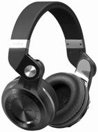 🎧 black bluedio t2 wireless headphones logo