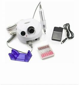 img 3 attached to The device for manicure and pedicure professional 65W (Watt) 45000 revolutions per minute cutter machine for removing gel polish from nails