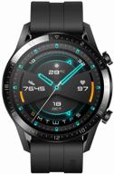 huawei watch gt 2 46mm smart watch, matt black sport logo