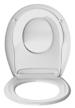 toilet seat for adults and children - family (2in1). toilet seat cover. child seat on the toilet logo