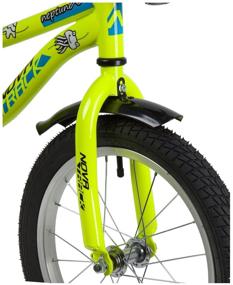 img 4 attached to Novatrack Neptune 16 (2020) Kids Bike Green 10.5" (requires final assembly)