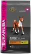 dry dog ​​food eukanuba for oral care, skin and coat health, poultry 1 pack. x 1 pc. x 3 kg (for medium breeds) logo