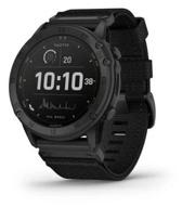 garmin tactix delta solar smart watch with nylon dlc wi-fi strap nfc, black логотип