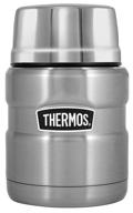 термос для еды thermos sk-3000, 0.47 л, стальной логотип