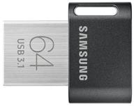 samsung usb 3.1 flash drive fit plus 64 gb, 1 pc, black логотип