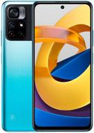 smartphone xiaomi poco m4 pro 5g 4/64 gb global, cool blue логотип