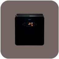 очиститель/увлажнитель воздуха с ароматической функцией bork q710, черный логотип