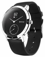 withings steel hr 40mm smart watch, black logo