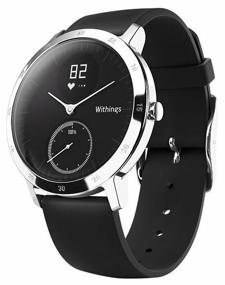 img 3 attached to Withings Steel HR 40mm Smart Watch, Black