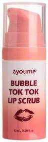 img 4 attached to Скраб для губ Ayoume Bubble Tok Tok Lip Scrub 12мл.