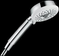 🚿 hansgrohe crometta 100 multi shower head in chrome/white (product code: 26823400) logo