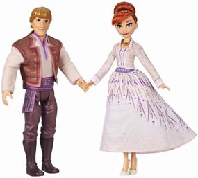 img 4 attached to Набор кукол Hasbro Disney Frozen 2 Анна и Кристофф, 28 см, E5502
