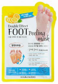 img 4 attached to Double & Zero Socks for pedicure Double effect foot peeling mask, 40 ml, 40 g