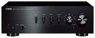 integrated stereo amplifier yamaha a-s301, black logo