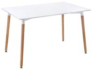 kitchen table woodville table 120, lxw: 120 x 80 cm, white logo