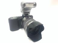 sony alpha camera nex-3 kit 18-55 mm f/3.5-5.6, black logo