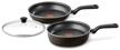 🍳 tefal essential pan set 04187810 3 pr. brown: premium quality cookware for all your culinary needs logo