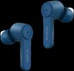 🎧 nokia bh-805 wireless noise cancelling earbuds in polar sea color logo
