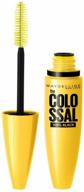 maybelline new york mascara volum express the colossal, 100% black - extra black логотип