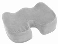 orthopedic seat cushion bradex with memory "cushion-seat pro" (kz 0276), 37 x 45 cm, height 7.5 cm 标志