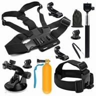 10 in 1 action camera accessories set logo