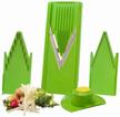 🔪 versatile vegetable cutter featuring interchangeable nozzles - classic borner logo
