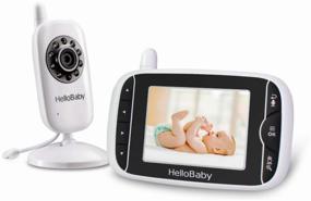 img 4 attached to Video baby monitor Hello Baby HB32, black