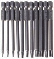 🔧 magnetic hex shank torx bits set (11pcs) - 75mm a-market logo