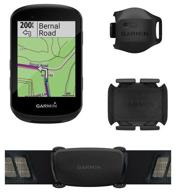 garmin edge 530 hrm bike computer, black/black logo