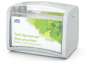 img 4 attached to 🧻 TORK Xpressnap N4 Napkin Dispenser: Compact and Convenient 15x20.1x15.5 cm Size