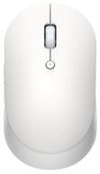 wireless compact mouse xiaomi mi dual mode wireless mouse silent edition, white логотип