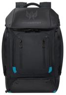 acer predator notebook gaming utility backpack black/blue logo