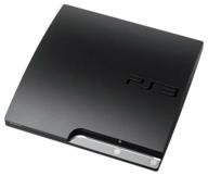 game console sony playstation 3 slim 3 320 gb hdd, black logo