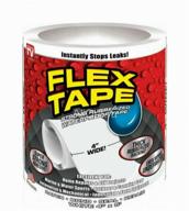 extra strong adhesive tape flex tape 10cm white logo