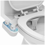 bidet attachment / overlay for the toilet mechanical "aqua", bidet function (cold water) logo